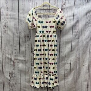 Monica + Andy Adult Organic Life of the Party Colorful Sunny Days Print Dress